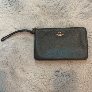 COACH black handbag